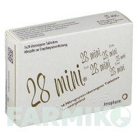 28 МІНІ (28 MINI) 0,030 мг таблетки 3x28 шт - Левоноргестрел JENAPHARM