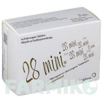 28 МІНІ (28 MINI) 0,030 мг таблетки 6x28 шт - Левоноргестрел JENAPHARM