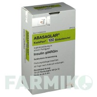 АБАСАГЛАР (ABASAGLAR) 100 ЕД/мл раствор 10x3 мл - Инсулин гларгин LILLY