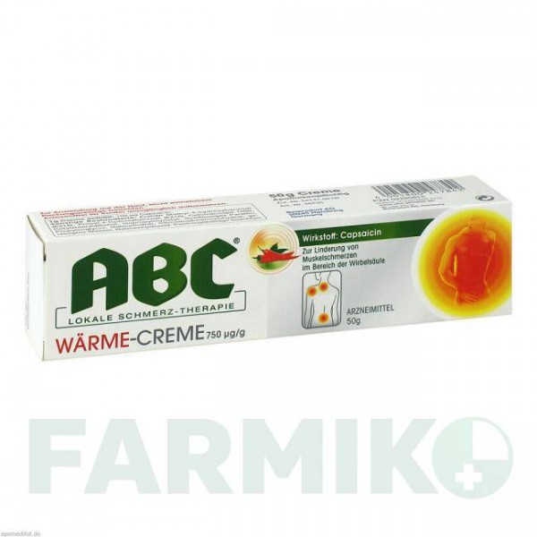 АБЦ (ABC) крем 50 г - Капсаїцин BEIERSDORF