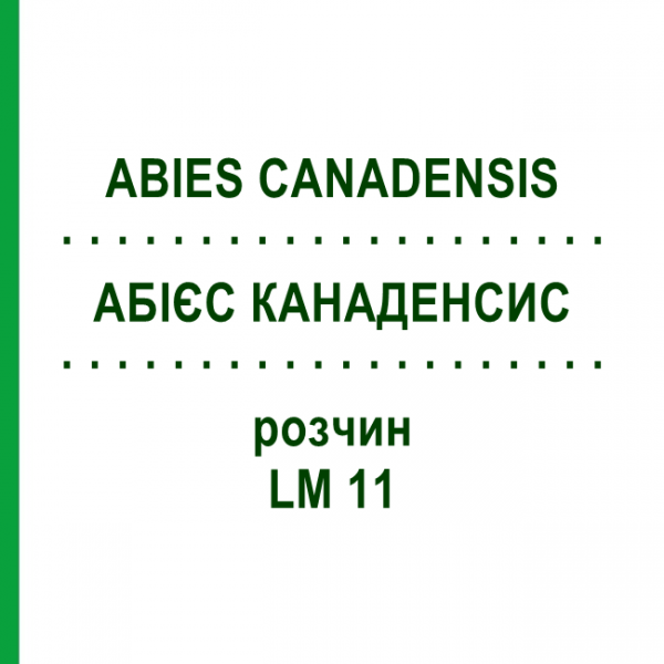 АБИЕС КАНАДЕНСИС (ABIES CANADENSIS) LM 11 раствор 10 мл - Гомеопатия ARCANA DR.SEWERIN