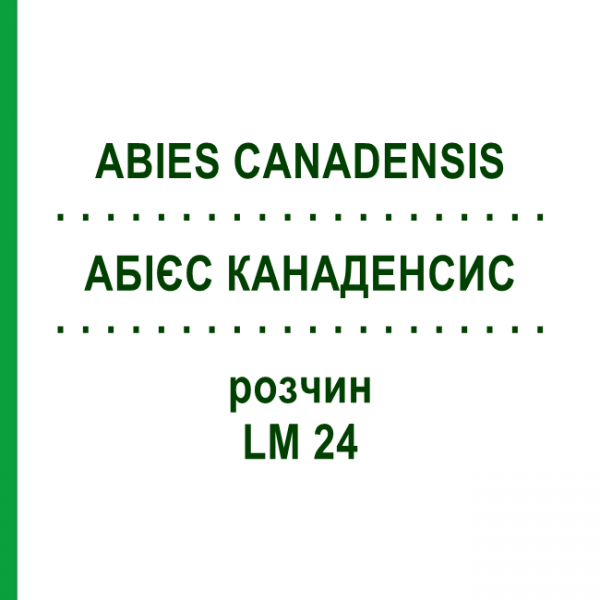 АБІЄС КАНАДЕНСИС (ABIES CANADENSIS) LM 24 розчин 10 мл - Гомеопатія ARCANA DR.SEWERIN