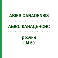 АБІЄС КАНАДЕНСИС (ABIES CANADENSIS) LM 60 розчин 10 мл - Гомеопатія ARCANA DR.SEWERIN