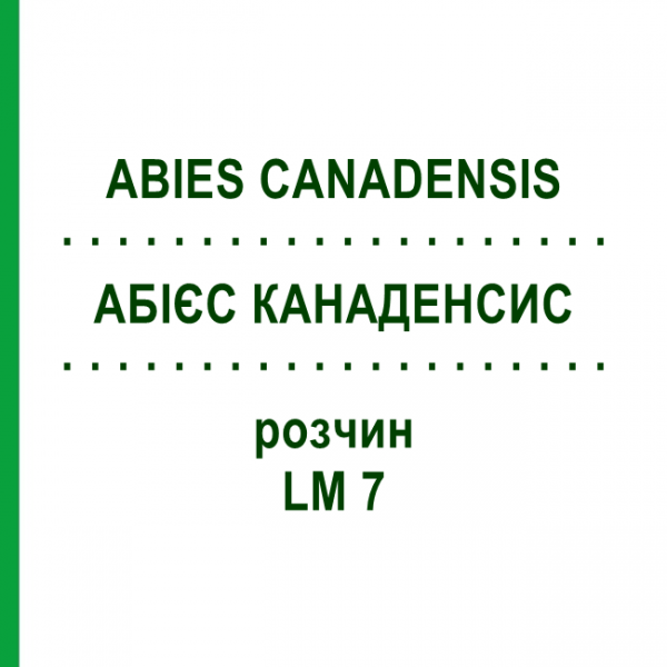 АБИЕС КАНАДЕНСИС (ABIES CANADENSIS) LM 7 раствор 10 мл - Гомеопатия ARCANA DR.SEWERIN