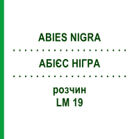 АБІЄС НІГРА (ABIES NIGRA) LM 19 розчин 10 мл - Гомеопатія ARCANA DR.SEWERIN