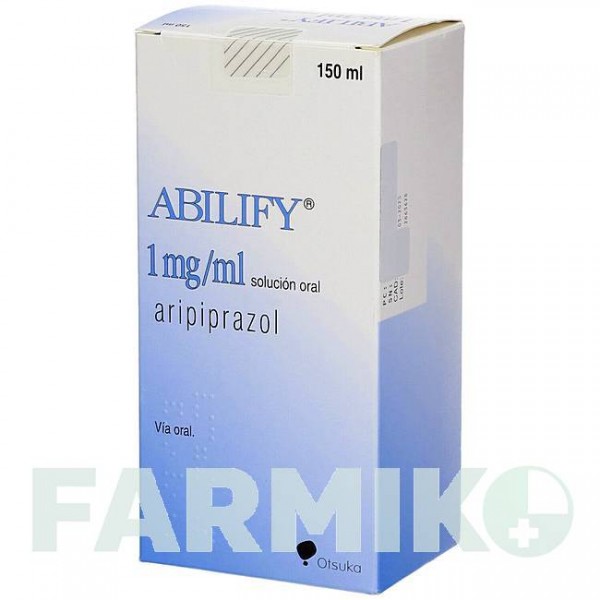 АБІЛІФАЙ (ABILIFY) 1 мг/мл розчин 150 мл - Арипіпразол ACA MULLER-ADAG PHARMA