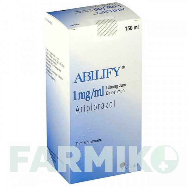 АБИЛИФАЙ (ABILIFY) 1 мг/мл раствор 150 мл - Арипипразол OTSUKA