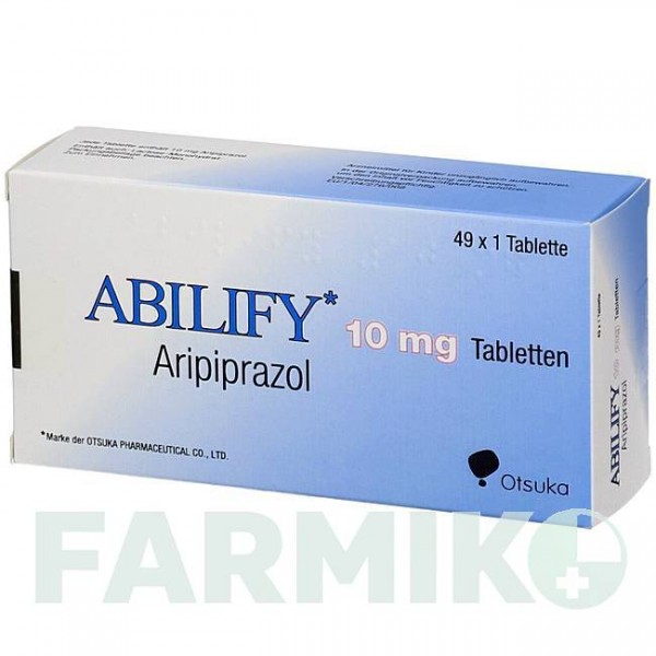 АБИЛИФАЙ (ABILIFY) 10 мг таблетки 49 шт - Арипипразол EMRA-MED