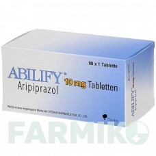 АБИЛИФАЙ (ABILIFY) 10 мг таблетки 98 шт - Арипипразол MEDICOPHARM