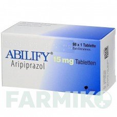 АБИЛИФАЙ (ABILIFY) 15 мг таблетки 98 шт - Арипипразол ACA MULLER-ADAG PHARMA