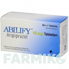АБИЛИФАЙ (ABILIFY) 15 мг таблетки 49 шт - Арипипразол KOHLPHARMA
