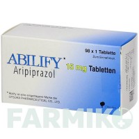 АБІЛІФАЙ (ABILIFY) 15 мг таблетки 98 шт - Арипіпразол KOHLPHARMA