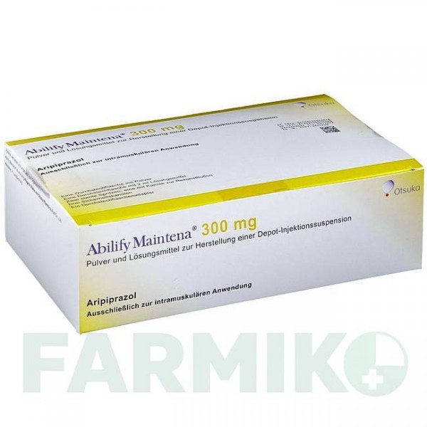 АБИЛИФАЙ (ABILIFY) 300 мг флакон 1 шт - Арипипразол ORIGINALIS