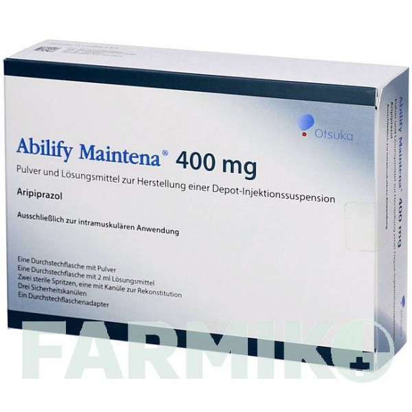 АБІЛІФАЙ (ABILIFY) 400 мг флакон 1 шт - Арипіпразол 1 0 1 CAREFARM
