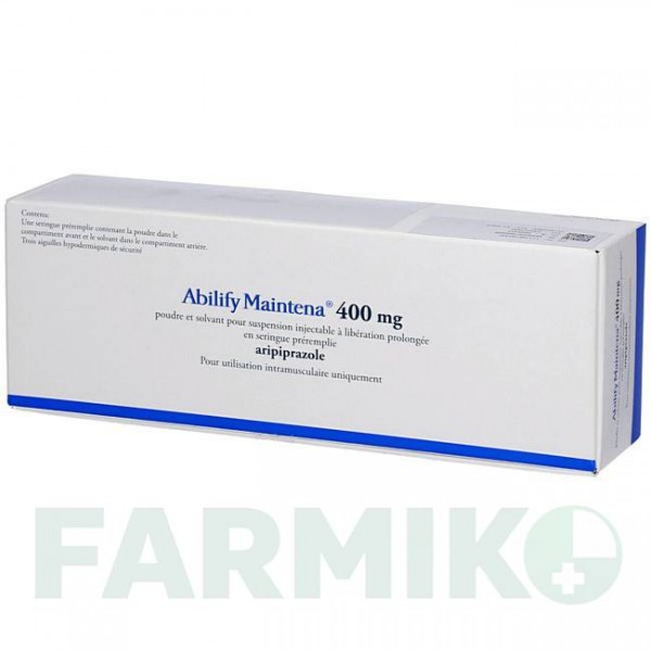 АБИЛИФАЙ (ABILIFY) 400 мг шприци 1 шт - Арипипразол CC PHARMA