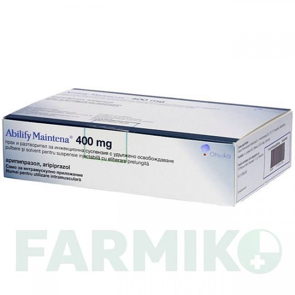 АБИЛИФАЙ (ABILIFY) 400 мг флакон 1 шт - Арипипразол FD PHARMA