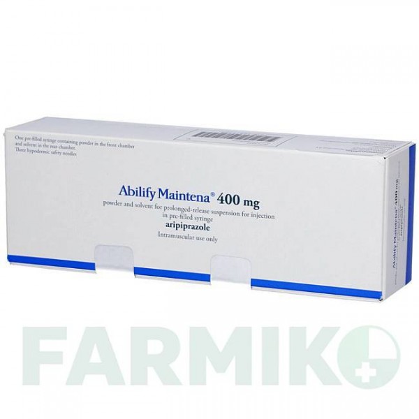 АБІЛІФАЙ (ABILIFY) 400 мг шприци 1 шт - Арипіпразол HAEMATO PHARM