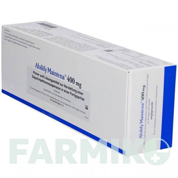 АБИЛИФАЙ (ABILIFY) 400 мг шприци 1 шт - Арипипразол KOHLPHARMA