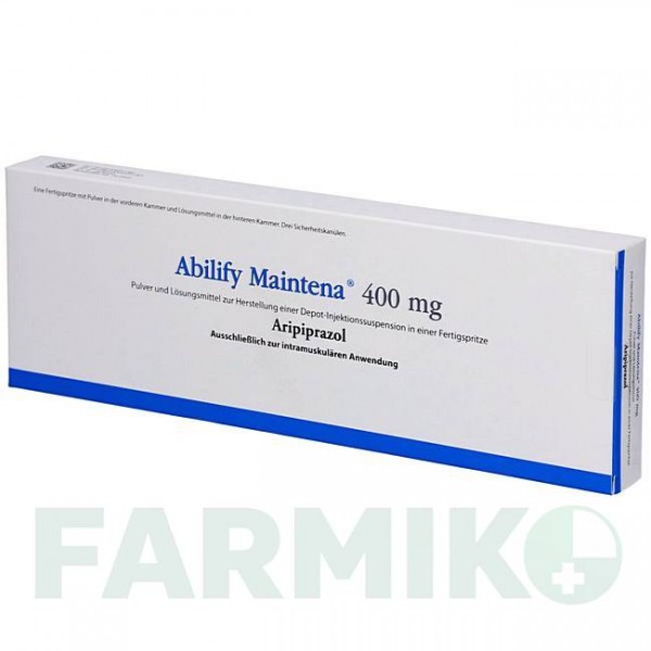 АБІЛІФАЙ (ABILIFY) 400 мг шприци 1 шт - Арипіпразол ORIFARM