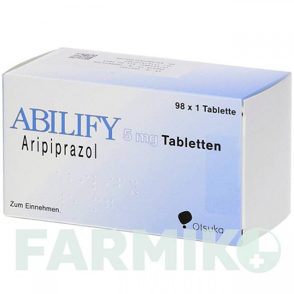 АБИЛИФАЙ (ABILIFY) 5 мг таблетки 98 шт - Арипипразол ALLOMEDIC