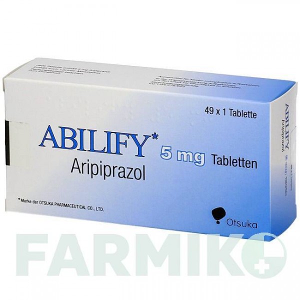 АБИЛИФАЙ (ABILIFY) 5 мг таблетки 98 шт - Арипипразол EMRA-MED