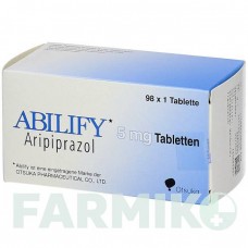 АБИЛИФАЙ (ABILIFY) 5 мг таблетки 28 шт - Арипипразол KOHLPHARMA
