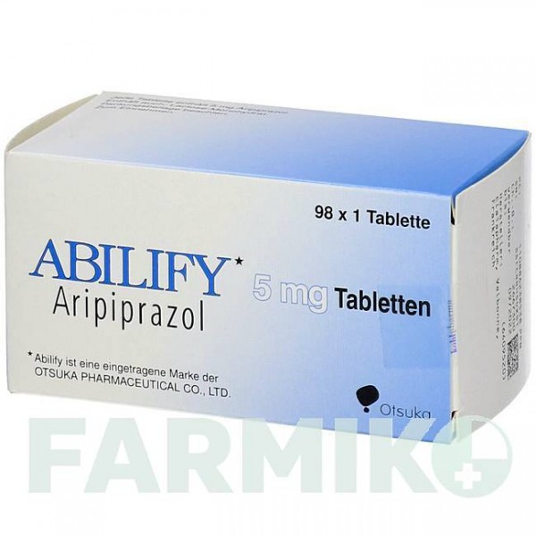 АБИЛИФАЙ (ABILIFY) 5 мг таблетки 28 шт - Арипипразол KOHLPHARMA