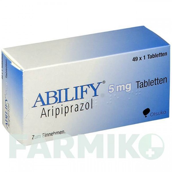 АБИЛИФАЙ (ABILIFY) 5 мг таблетки 49 шт - Арипипразол OTSUKA