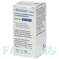 АБРАКСАН (ABRAXANE) 5 мг/мл 100 мг порошок 100 мг - Паклітаксел KOHLPHARMA