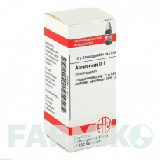 АБРОТАНУМ (ABROTANUM) D 1 глобули 10 г - Гомеопатия DHU