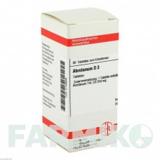 АБРОТАНУМ (ABROTANUM) D 3 таблетки 80 шт - Гомеопатия DHU