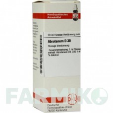 АБРОТАНУМ (ABROTANUM) D 30 раствор 20 мл - Гомеопатия DHU