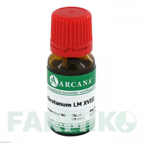 АБРОТАНУМ (ABROTANUM) LM 18 розчин 10 мл - Гомеопатія ARCANA DR.SEWERIN
