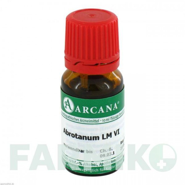 АБРОТАНУМ (ABROTANUM) LM 6 розчин 10 мл - Гомеопатія ARCANA DR.SEWERIN