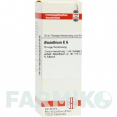 АБСИНТІУМ (ABSINTHIUM) D 6 розчин 20 мл - Гомеопатія DHU