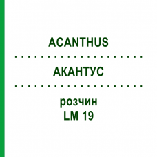 АКАНТУС (ACANTHUS) LM 19 розчин 10 мл - Гомеопатія ARCANA DR.SEWERIN