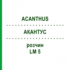 АКАНТУС (ACANTHUS) LM 5 розчин 10 мл - Гомеопатія ARCANA DR.SEWERIN