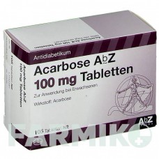АКАРБОЗА (ACARBOSE) 100 мг таблетки 105 шт - Акарбоза ABZ PHARMA