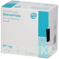АКАРБОЗА (ACARBOSE) 50 мг таблетки 180 шт - Акарбоза GENEVIDA