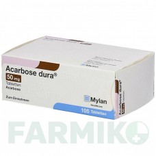 АКАРБОЗА (ACARBOSE) 50 мг таблетки 105 шт - Акарбоза VIATRIS