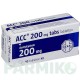 АЦЦ (ACC) 200 таблетки 50 шт - Ацетилцистеин HEXAL