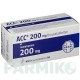 АЦЦ (ACC) 200 таблетки 100 шт - Ацетилцистеин HEXAL