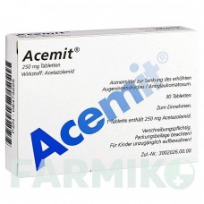 АЦЕМИТ (ACEMIT) таблетки 30 шт - Ацетазоламид ABANTA PHARMA