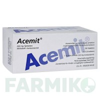 АЦЕМИТ (ACEMIT) таблетки 100 шт - Ацетазоламид ABANTA PHARMA