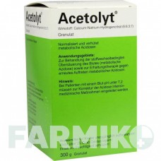 АЦЕТОЛИТ (ACETOLYT) гранулы 300 г - Активные вещества PROTINA PHARMAZEUTISCHE