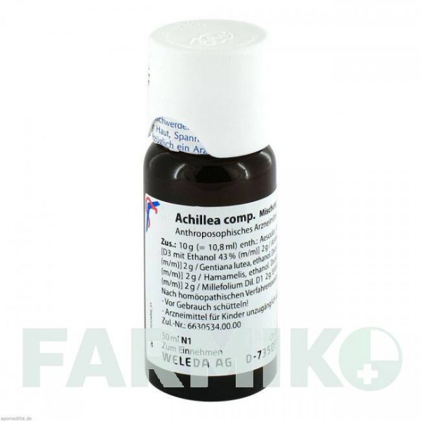 АХІЛЛЕЯ КОМП (ACHILLEA COMP) суміш 50 мл - Гомеопатія WELEDA