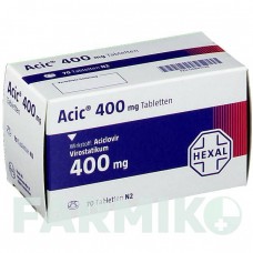 АЦИК (ACIC) 400 таблетки 70 шт - Ацикловир HEXAL