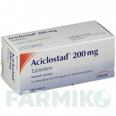 АЦИКЛОСТАД (ACICLOSTAD) 200 мг таблетки 100 шт - Ацикловир STADAPHARM
