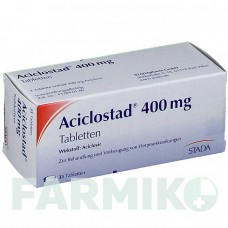 АЦИКЛОСТАД (ACICLOSTAD) 400 мг таблетки 35 шт - Ацикловир STADAPHARM
