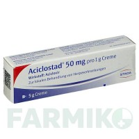 АЦИКЛОСТАД (ACICLOSTAD) 50 мг 1 г крем 5 г - Ацикловір STADAPHARM
